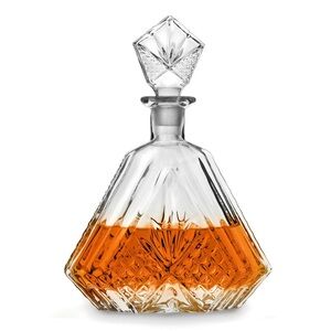 Dublin Triangular Crystal Decanter